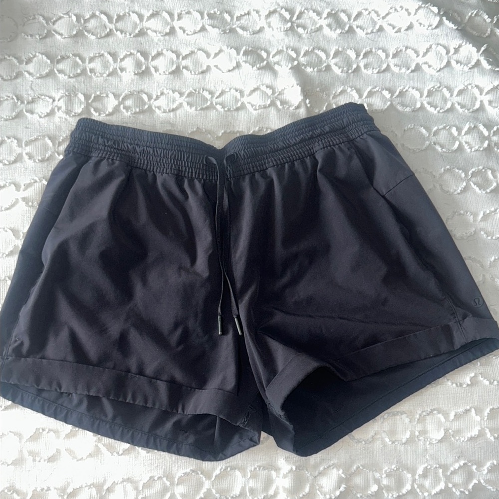lululemon athletica Black Athletic Shorts